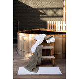 Tapis de bain uni Etia Lin 54 x 64