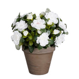 Plante artificielle Azalée Blanche