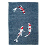 Tapis Eco - Bassin Japonais - Tapis bleu