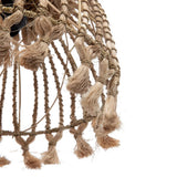 Le Pendentif Pompon Abaca - Naturel - S