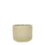 Cache-pot en céramique vert 6 cm