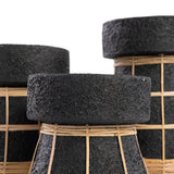 Bougeoir The Serene - Noir Naturel - L