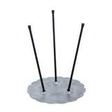 Table d'appoint Table décorative en métal Hilton Ø 35 x H 45 cm Aluminium rond avec structure en argent ou en or