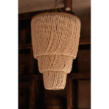 Lustre Coquille Lagon - Naturel - M
