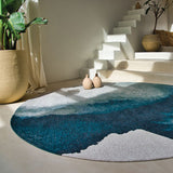 Tapis Eco - Jet d'encre - Tapis bleu