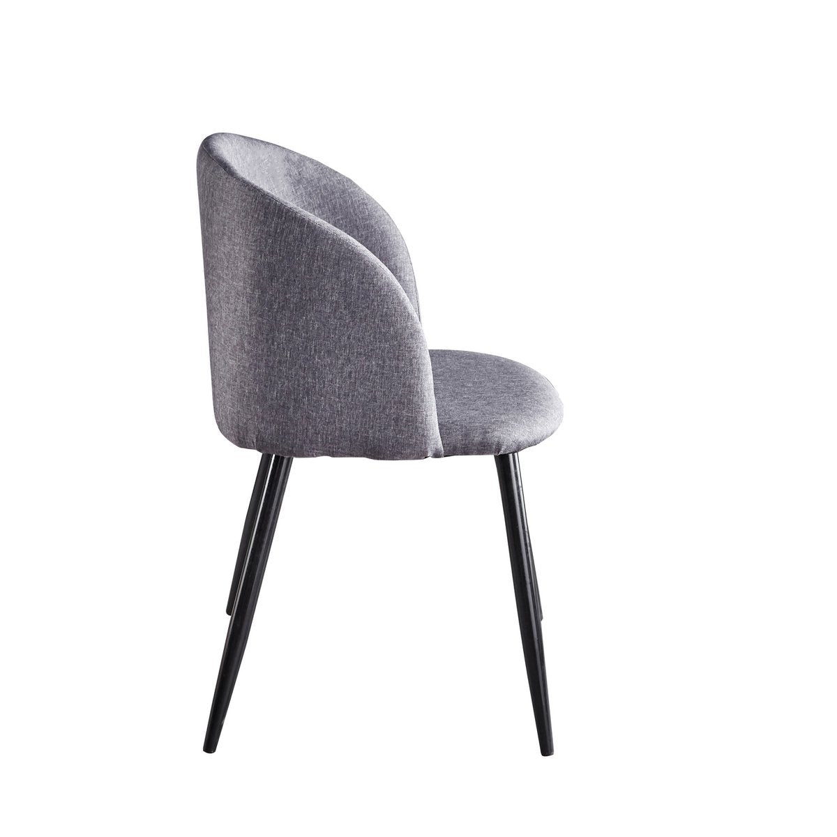 Structure en acier du fauteuil moderne, vue latérale