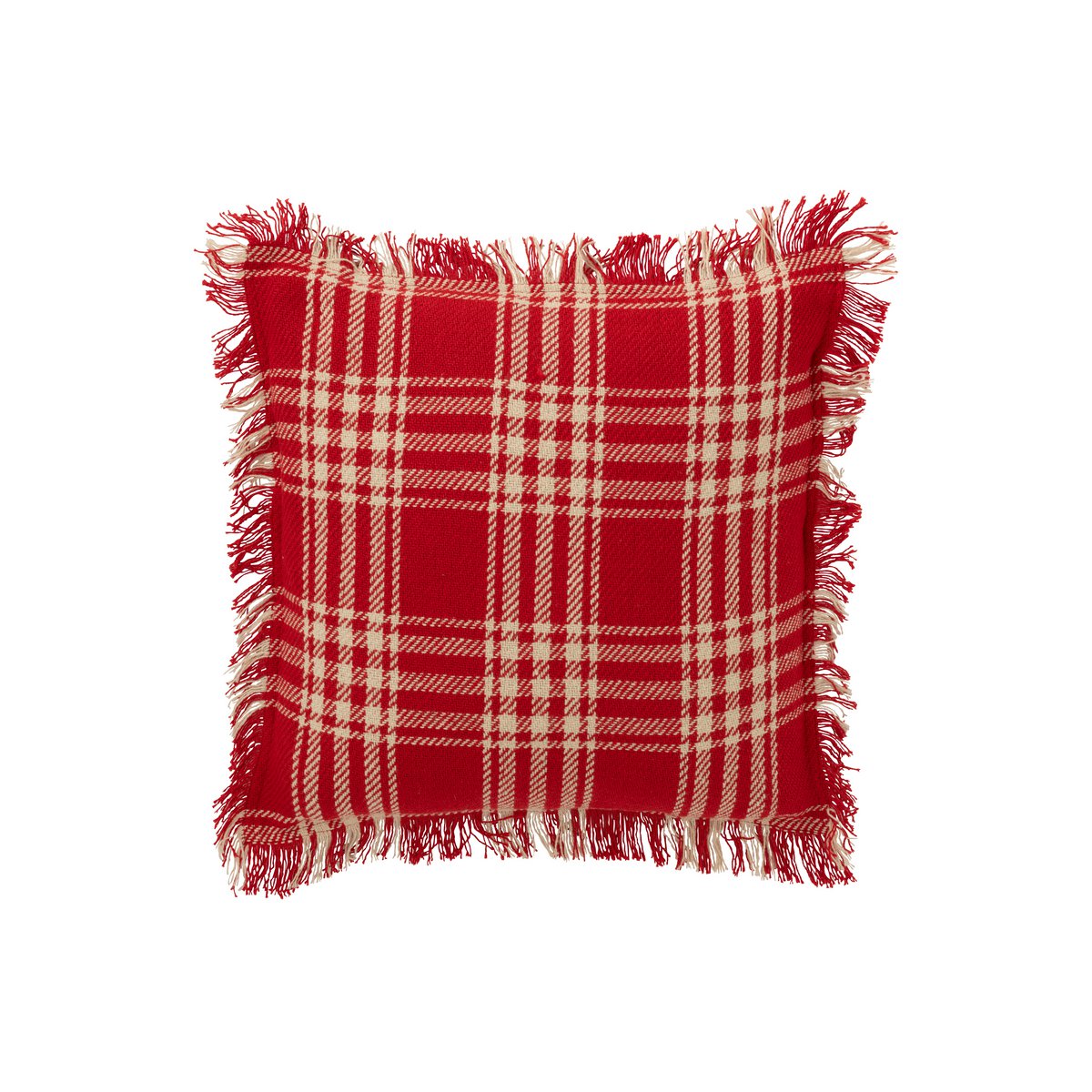 Coussin J-Line sur un canapé décoré pour Noël