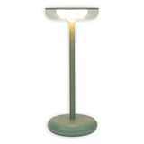 «Pasi» de tablette sans fil pour l'extérieur et à l'intérieur, en métal et en plastique dans la menthe, dimmable, avec une fonction tactile et mémoire, environ. 26 cm de haut