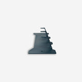 Gorillz Triangle Three - Design Industriel - Portemanteau Mural - Bleu