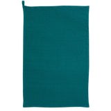Torchon nid d'abeilles uni Mumba Paon 50 x 70