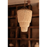 Lustre Coquille Lagon - Naturel - M