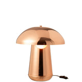Lampe Champignon en métal cuivre - vue avant