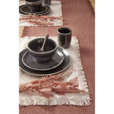 Assiette plate Tabo Noir
