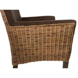 Chaise de salle à manger rotin chaise Armlehner fauteuil bilbao chaise rembourrée fauteuil de fauteuil