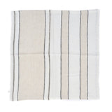 Serviette La Provence - Naturel Noir Blanc - 45x45