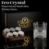 Coffret dégustation avec verre en cristal Réserve et pierres à whisky