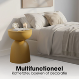Table d'appoint Elliott jaune