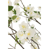 J-Line Blossom Arbre Plastique Blanc/Marron Grand
