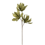 Fleur artificielle J-Line Eva 3 corolles - vert