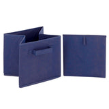 Boîtes de rangement Boîte de pliage pliable 26x26x26 cm 6 -pack Boîte de rangement carré