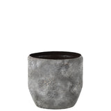 Vue rapprochée du pot de fleurs J-Line, diamètre 40 cm.