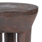 La table d'appoint trépied Java - Noyer foncé