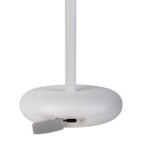 «Pasi» de la tablette sans fil pour l'extérieur et à l'intérieur, en métal et en plastique en blanc, dimmable, avec une fonction tactile et mémoire, environ. 26 cm de haut