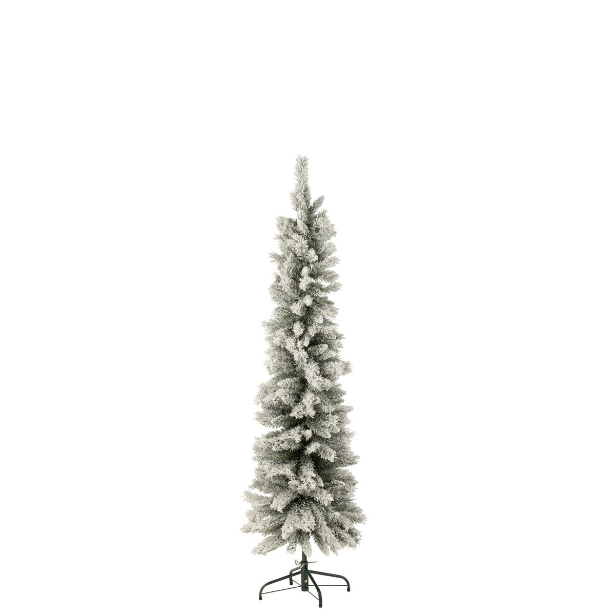 Sapin de Noël Snowy J-Line, vert, petit modèle élégant et moderne