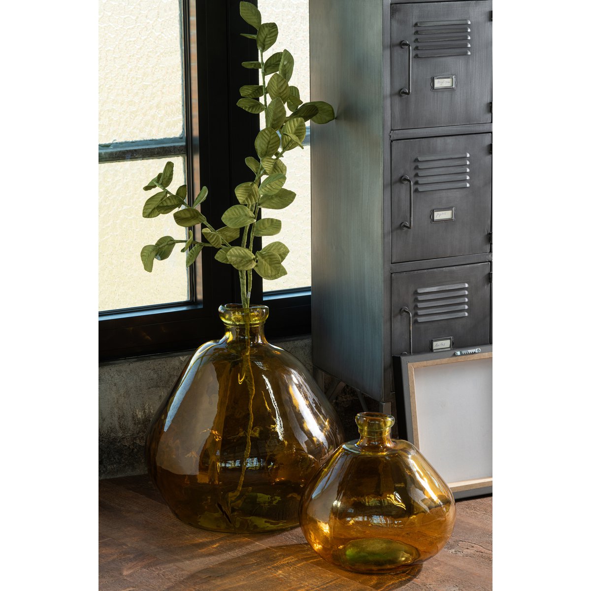 Vase J-Line Laura, gros plan sur la texture