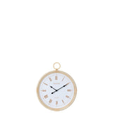 Horloge J-Line Klok Kyr en rotin naturel, design élégant