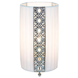 Lampe de table en tissu H: 23cm "Sheryl"