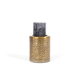 Le bougeoir Croco - Brass - L