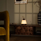Lampe rechargeable Liv marron foncé