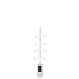 Arbre décoratif J-Line sur une table en bois - ambiance cosy