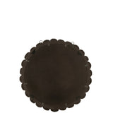 Miroir J-Line Bollen en bois noir, vue d'ensemble