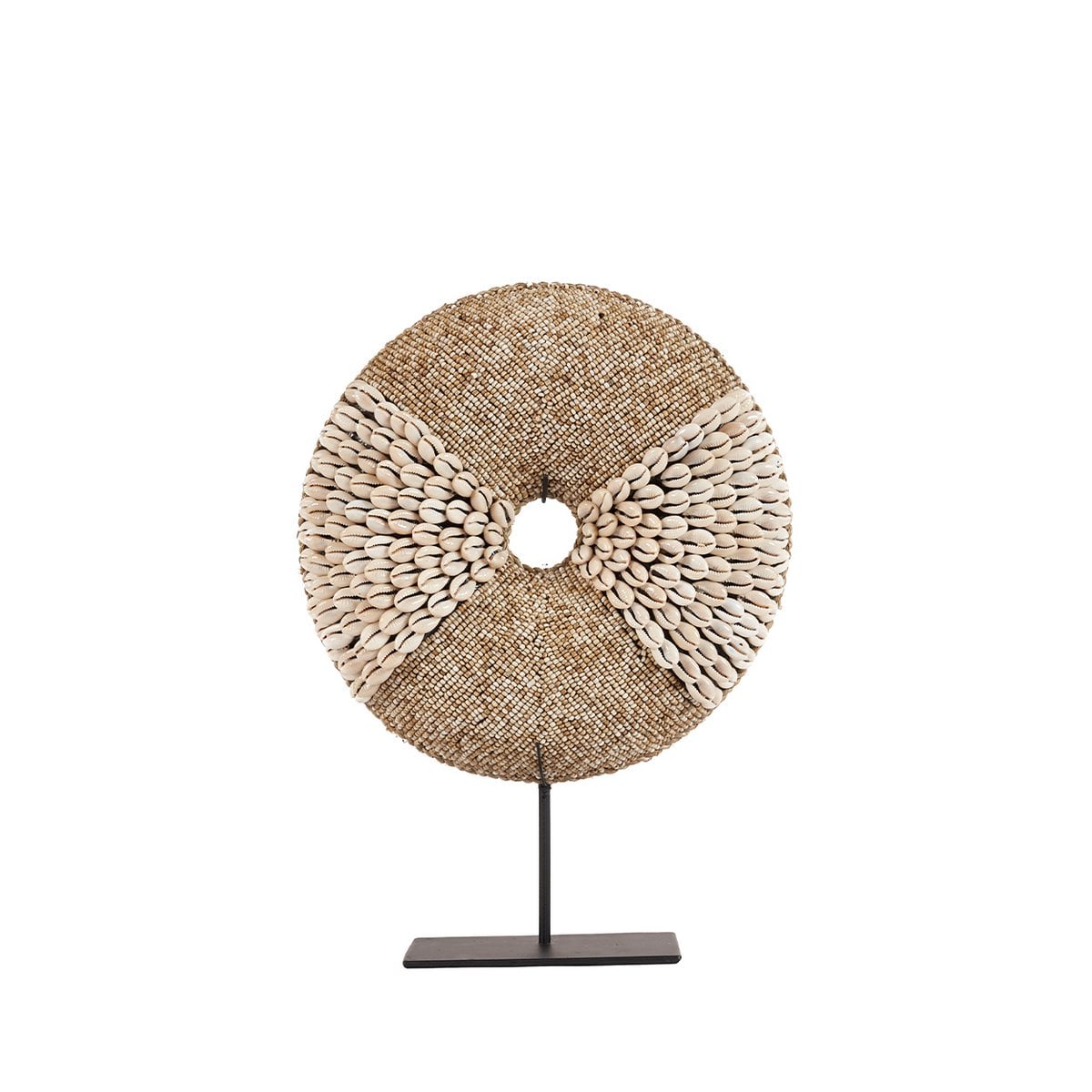 The Doh Nuts sur Support - Vue de face avec coquillage naturel