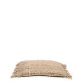 Housse de coussin Oh My Gee beige, vue rapprochée des matériaux