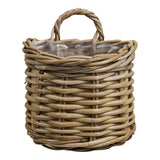 Keli Basket, panier en rotin, naturel, 37x23x27 cm