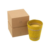 Bougie parfumée J-Line - cire - jaune - grande - 75 h