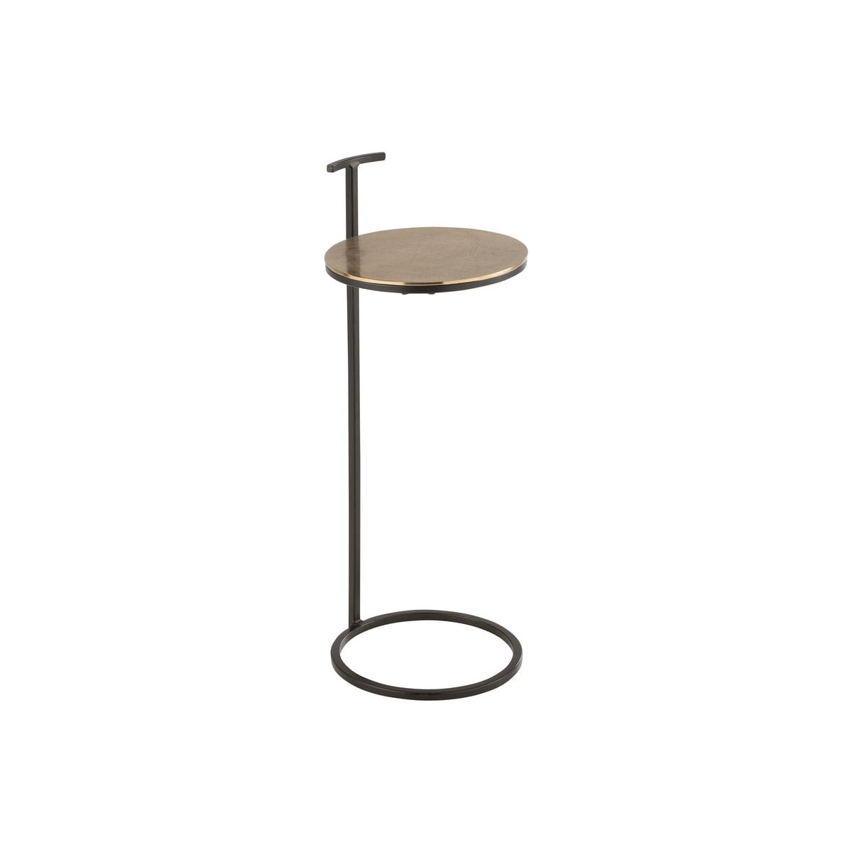 Table d'appoint J-Line Toni dans un salon moderne, ambiance chic