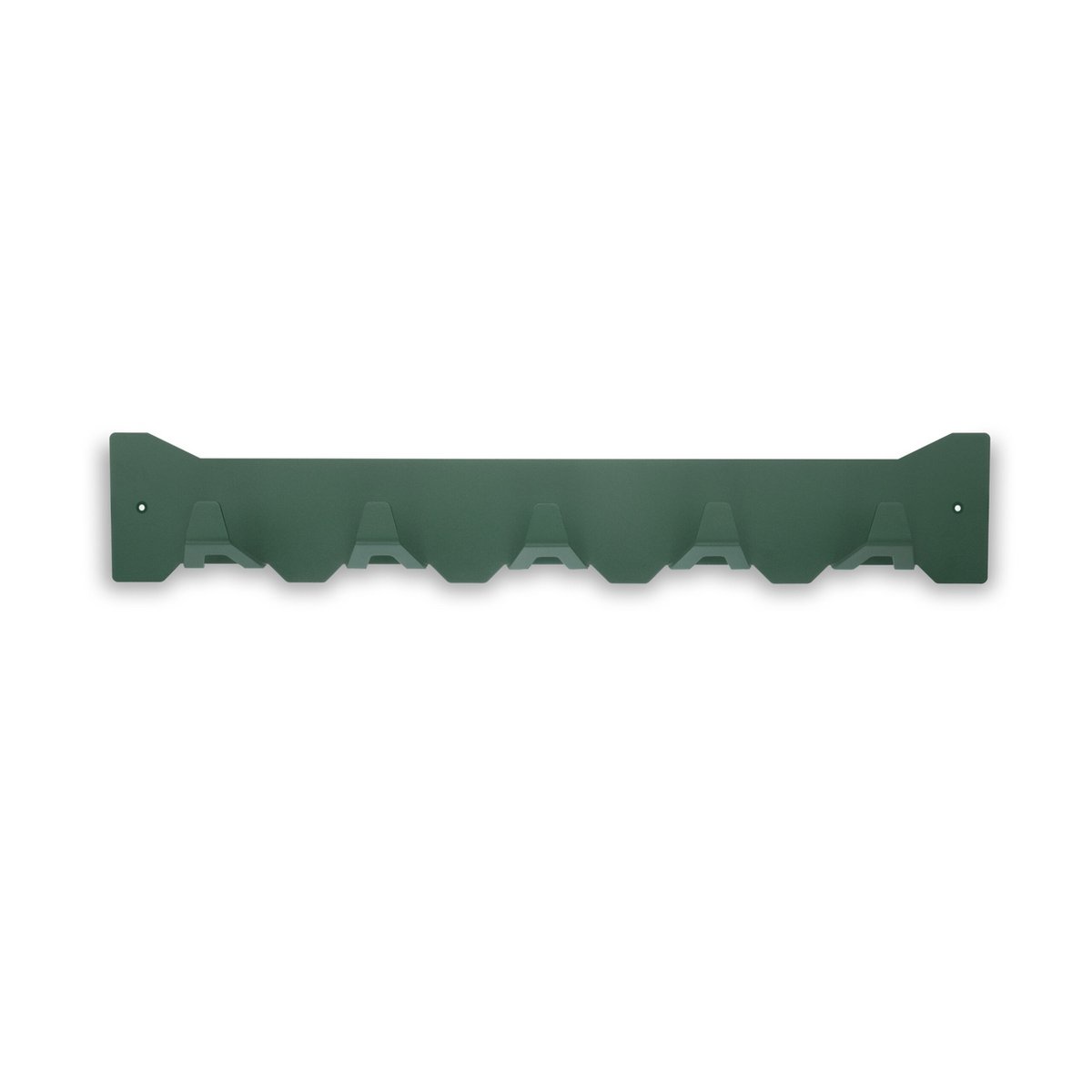 Gorillz Triangle Five - Porte-manteau mural - Industriel - Porte-manteau - 5 crochets - Vert