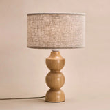 Lampe en bois Oliver marron clair