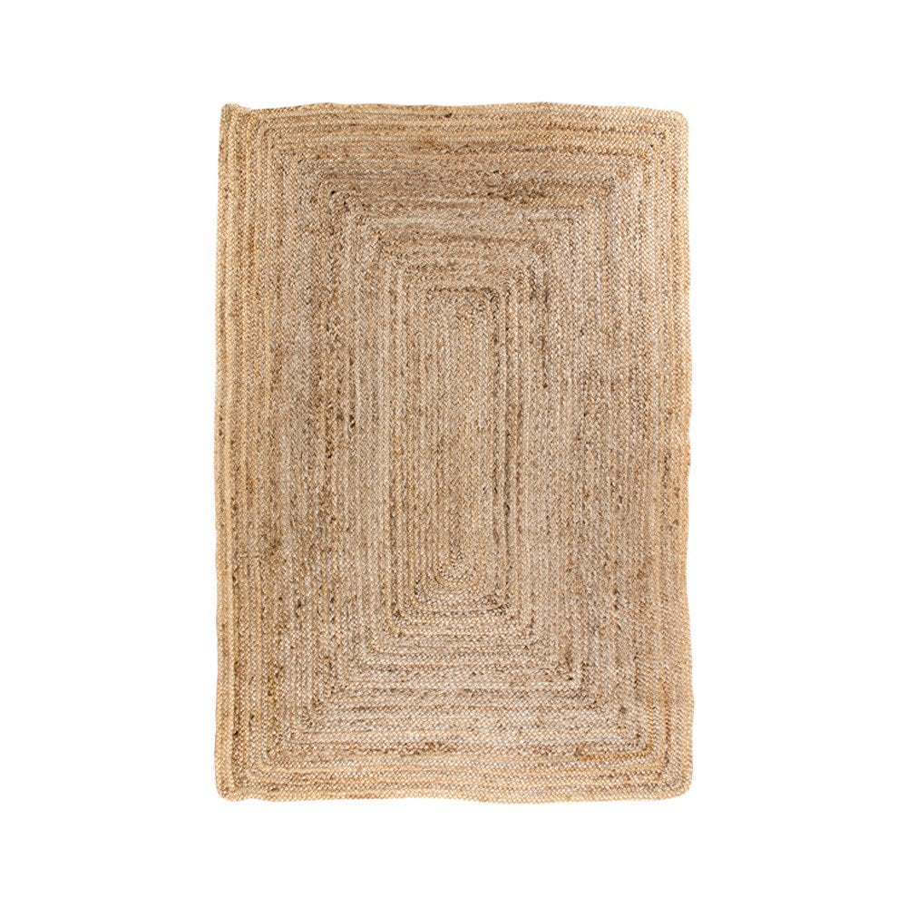 Tapis Bombay en jute naturel 60x90cm avec texture tressée