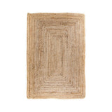 Tapis Bombay en jute naturel 60x90cm avec texture tressée