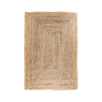 Tapis Bombay en jute naturel 60x90cm avec texture tressée