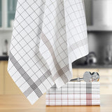 Torchon Metis Carreaux rouge