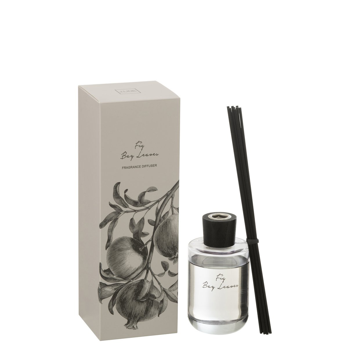 Détail de l'huile parfumée J-Line, figues et baies en harmonie