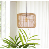 Lampe en rotin | Abat-jour Boho | Suspension LIKU (2 tailles)