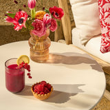 Table d'appoint d'extérieur Seattle Crème