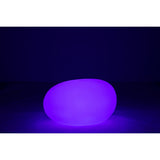 Vue de dessus de la lampe J-Line montrant sa forme unique